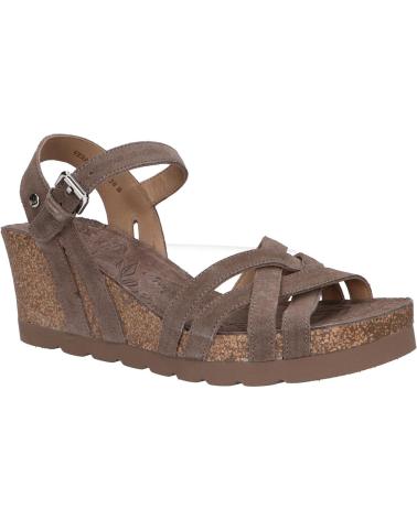 Sandalias de Mujer PANAMA JACK VERA B5 VELOUR PIEDRA - STONE