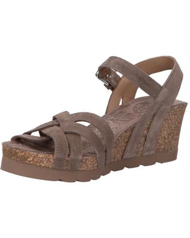 Sandalias de Mujer PANAMA JACK VERA B5 VELOUR PIEDRA - STONE