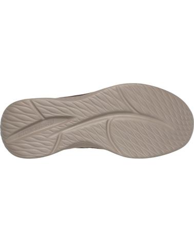 Deportivas de Hombre SKECHERS SNEAKERS DELSON 3 0-EZRA HOMBRE MARRON MARRóN
