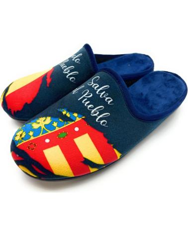 House-Slipers-De-Niño-ALCALDE-ZAPATILLAS-CASA-CONFORT-CADETE-MENSAJE-M-NEGRO