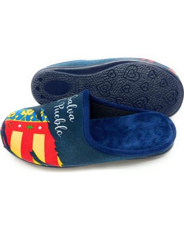 House-Slipers-De-Niño-ALCALDE-ZAPATILLAS-CASA-CONFORT-CADETE-MENSAJE-M-NEGRO