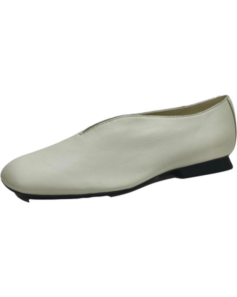 Woman shoes CAMPER ZAPATO SABRINA DE PIEL CON SUELA DE GOMA BLANCO