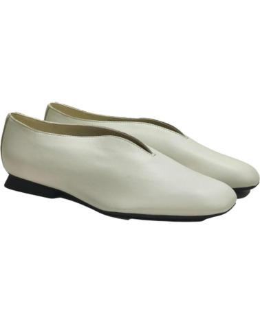 Woman shoes CAMPER ZAPATO SABRINA DE PIEL CON SUELA DE GOMA BLANCO
