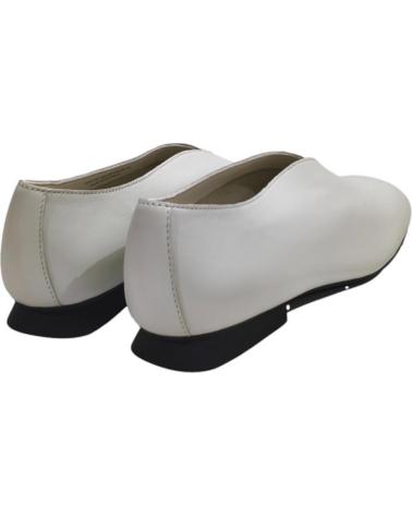Woman shoes CAMPER ZAPATO SABRINA DE PIEL CON SUELA DE GOMA BLANCO