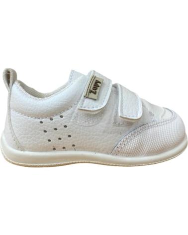 girl and boy Trainers ZAPY MOJARRA DEPORTIVA RESPETUOSA BLANCO