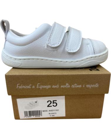 girl and boy Trainers ZAPY FLAMENCO DEPORTIVA RESPETUOSA BLANCO