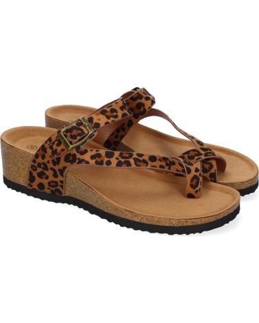 Sandales pour Femme SPORT3PUNTO0 M-227C-LEOPARDO VARIOS COLORES