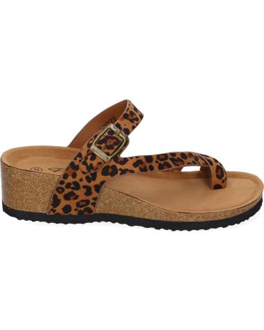 Sandales pour Femme SPORT3PUNTO0 M-227C-LEOPARDO VARIOS COLORES