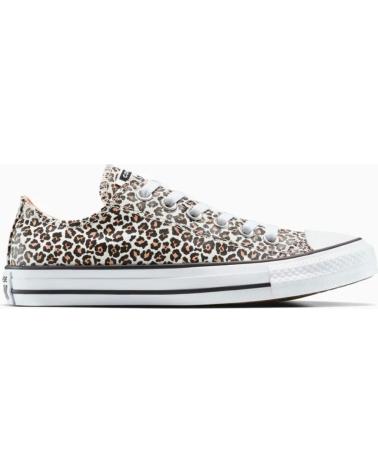 Sportivo per Donna CONVERSE CHUCK TAYLOR ALL STAR EVA LEOPARD MARRON