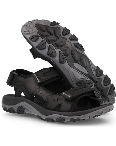 Sandales-habillées-homme-PAREDES-SANDALIAS-OUTDOOR-HOMBRE-ARCOS-NEGRO-MARRóN-CLARO-MARRóN-CLARO