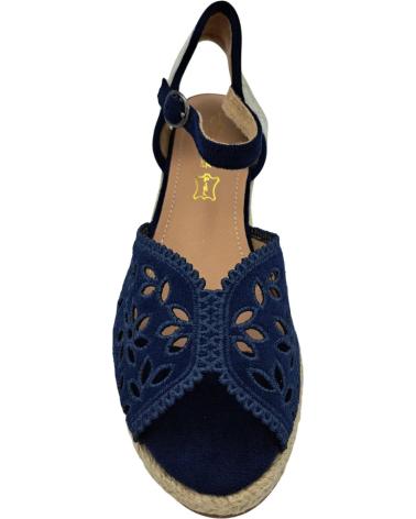 Sandales pour Femme BALLERI SANDALIA ESPARTO CUNA MARINO