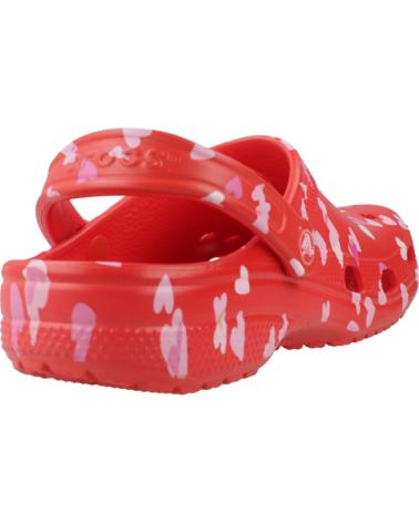 Sabots-De-Mujer-CROCS-ZUECOS-MUJER-MODELO-CLASSIC-VDAY-CLOG-U-COLOR-ROJO-CHRRYRD