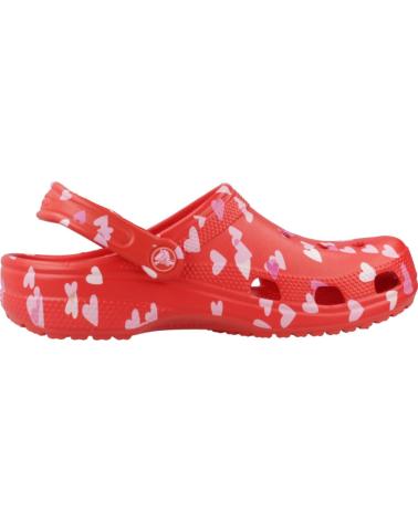 Sabots-De-Mujer-CROCS-ZUECOS-MUJER-MODELO-CLASSIC-VDAY-CLOG-U-COLOR-ROJO-CHRRYRD