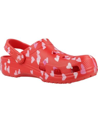 Sabots-De-Mujer-CROCS-ZUECOS-MUJER-MODELO-CLASSIC-VDAY-CLOG-U-COLOR-ROJO-CHRRYRD