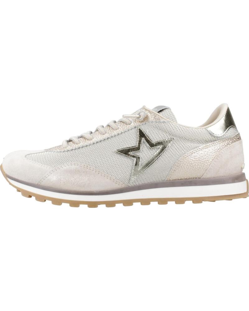 Woman Trainers CETTI ZAPATILLAS ANTE REJILLA CHAMPAGNE
