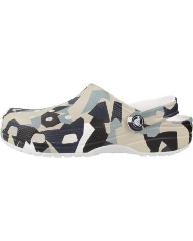 Zuecos de Mujer CROCS ZUECOS MUJER MODELO GEO CAMO CLOG COLOR ANIMAL PRINT WHTMLT