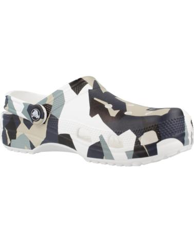 Zuecos de Mujer CROCS ZUECOS MUJER MODELO GEO CAMO CLOG COLOR ANIMAL PRINT WHTMLT