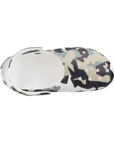 Zuecos de Mujer CROCS ZUECOS MUJER MODELO GEO CAMO CLOG COLOR ANIMAL PRINT WHTMLT