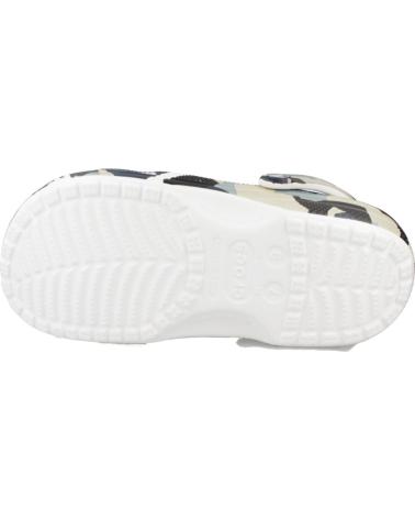 Zuecos de Mujer CROCS ZUECOS MUJER MODELO GEO CAMO CLOG COLOR ANIMAL PRINT WHTMLT