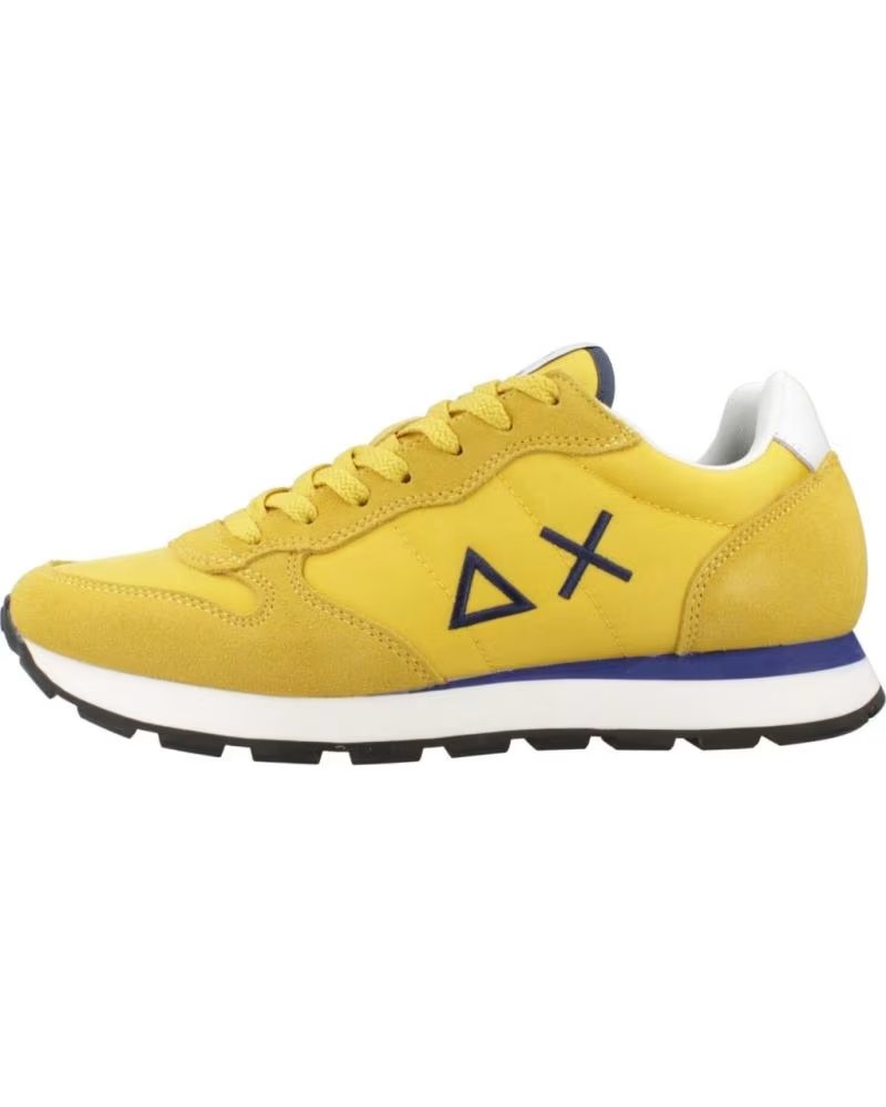 Sportivo per Uomo SUN68 ZAPATILLAS HOMBRE MODELO TOM SOLID COLOR AMARILLO GIALLO