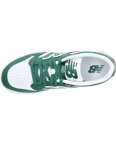 Woman and girl and boy Trainers NEW BALANCE GSB480GH GSB480V1 TEAM FOREST GREEN