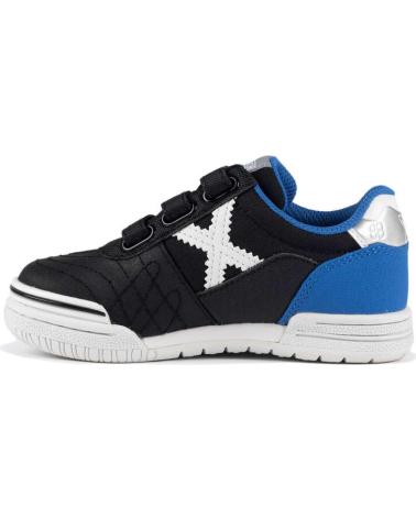 TÊNIS MUNICH G-3 KID VCO 1514440 PRETOS COM VELCRO NEGRO