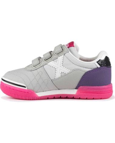 Esportes  de Menina e Menino MUNICH G-3 KID VCO 1514442 GRIS