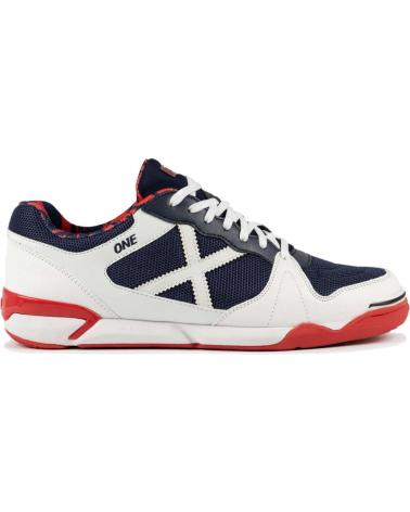 SAPATILHAS FUTSAL MUNICH ONE KID VCO 71 BRANCO - REF. 1431071 BLANCO