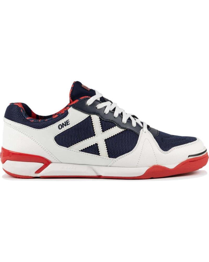 SAPATILHAS FUTSAL MUNICH ONE KID VCO 71 BRANCO - REF. 1431071 BLANCO