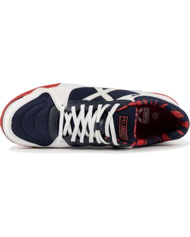 SAPATILHAS FUTSAL MUNICH ONE KID VCO 71 BRANCO - REF. 1431071 BLANCO