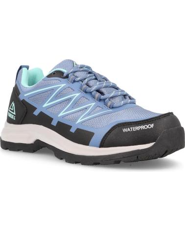 Esportes  de Mulher PAREDES ZAPATILLAS TREKKING MUJER CONFORT AGRON AZUL MOCHILA DE REGA AZUL AZUL
