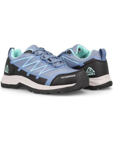 Esportes  de Mulher PAREDES ZAPATILLAS TREKKING MUJER CONFORT AGRON AZUL MOCHILA DE REGA AZUL AZUL