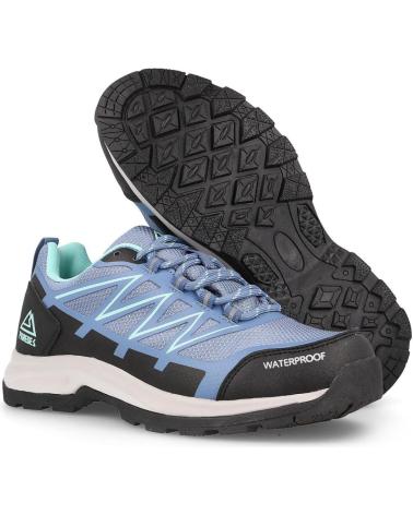 Esportes  de Mulher PAREDES ZAPATILLAS TREKKING MUJER CONFORT AGRON AZUL MOCHILA DE REGA AZUL AZUL
