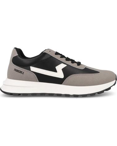 Deportivas de Hombre PAREDES ZAPATILLAS CASUAL HOMBRE COMODAS BELCHITE  GRIS GRIS GRIS