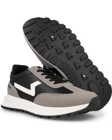 Deportivas de Hombre PAREDES ZAPATILLAS CASUAL HOMBRE COMODAS BELCHITE  GRIS GRIS GRIS
