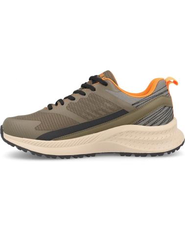 Esportes  de Homem PAREDES ZAPATILLAS TREKKING HOMBRE ALTA TRACCION GASCONES  KAKI KAKI KAKI