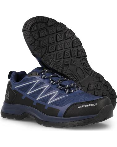 Esportes  de Homem PAREDES ZAPATILLAS TREKKING HOMBRE LIGERAS VELEFIQUE AZUL MARINO MOC AZUL AZUL
