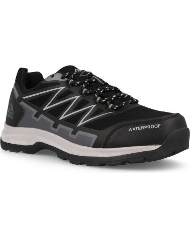 Esportes  de Homem PAREDES ZAPATILLAS TREKKING HOMBRE RESISTENTES VELEFIQUE NEGRO MOCHI NEGRO NEGRO
