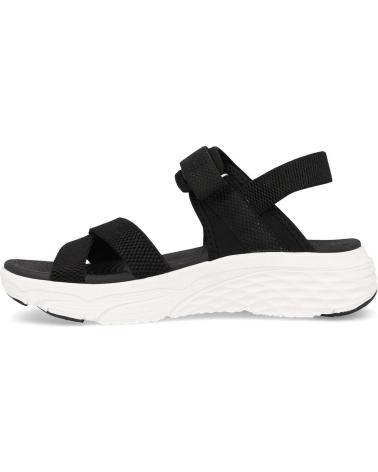 Women's-sports-sandals-PAREDES-SANDALIAS-CASUAL-MUJER-ARUCAS-NEGRO-BLANCO