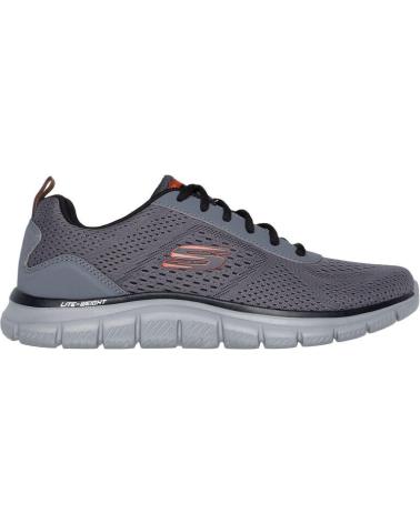 Deportivas de Hombre SKECHERS ZAPATILLAS TRACK-LESHUR GRIS