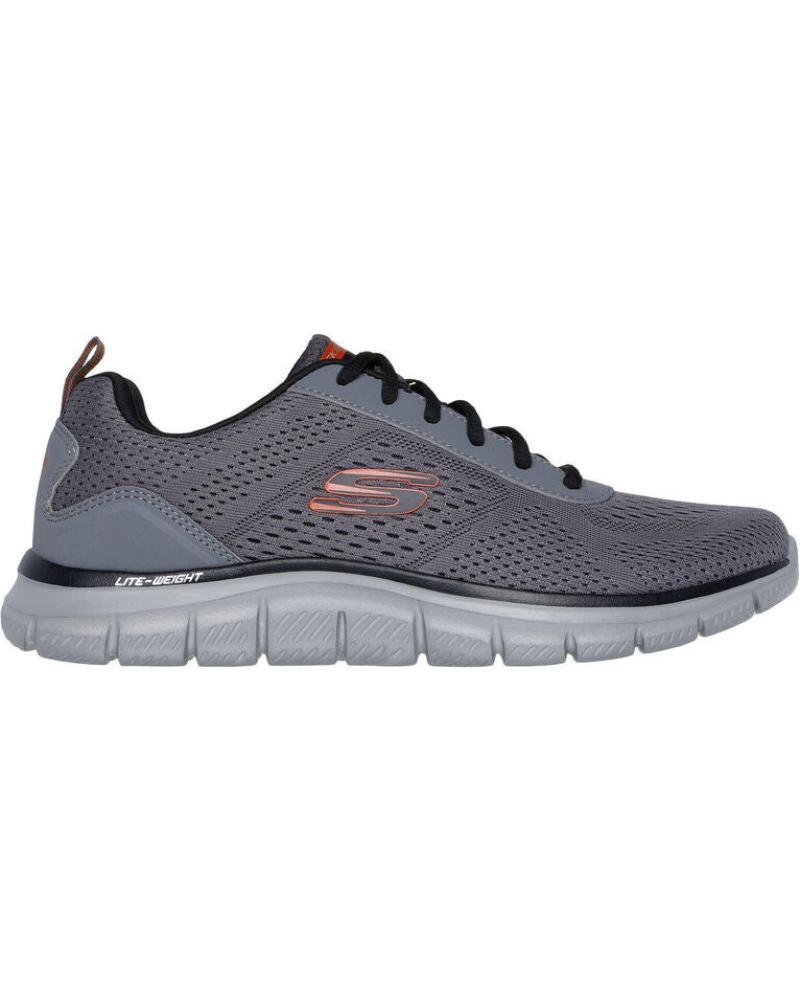 Deportivas de Hombre SKECHERS ZAPATILLAS TRACK-LESHUR GRIS