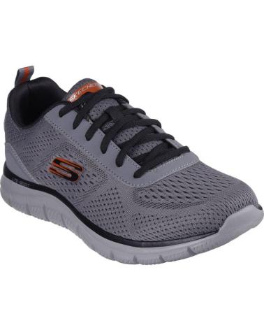 Deportivas de Hombre SKECHERS ZAPATILLAS TRACK-LESHUR GRIS