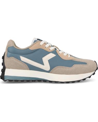 Sportivo-De-Hombre-PAREDES-ZAPATILLAS-CASUAL-HOMBRE-BERZOSA-BEIGE-TURQUESA-BEIGE-BEIGE