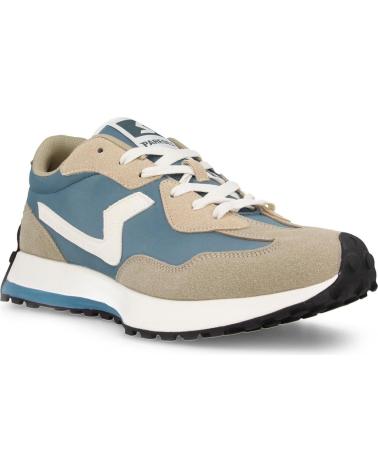 Sportivo-De-Hombre-PAREDES-ZAPATILLAS-CASUAL-HOMBRE-BERZOSA-BEIGE-TURQUESA-BEIGE-BEIGE