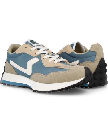 Sportivo-De-Hombre-PAREDES-ZAPATILLAS-CASUAL-HOMBRE-BERZOSA-BEIGE-TURQUESA-BEIGE-BEIGE