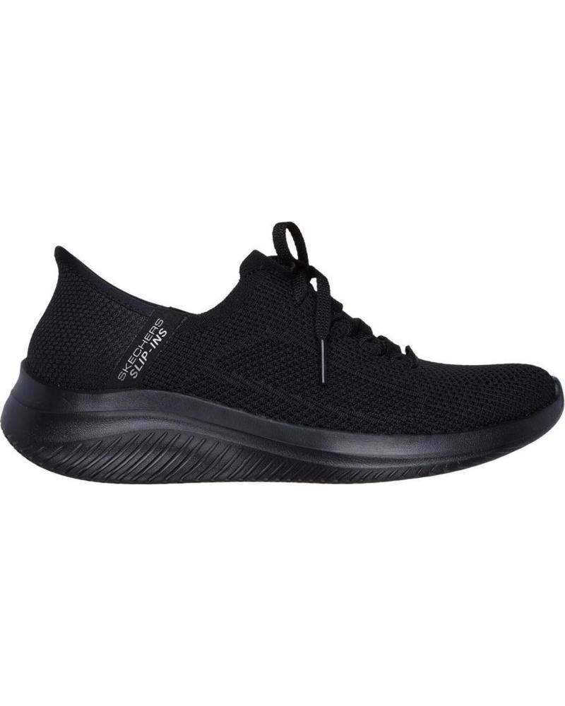Sportif pour Femme SKECHERS SLIP-INS ULTRA FLEX NEGRO