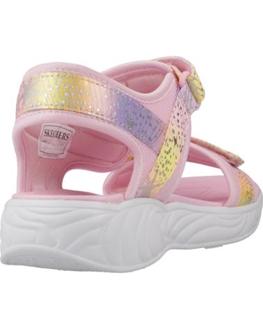 SANDALES SKECHERS FILLE LICORNE ROSES IRISÉES LPMT