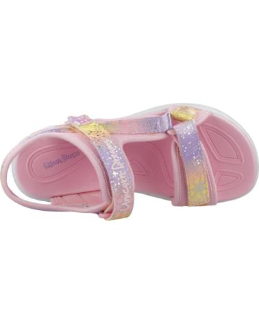 SANDALES SKECHERS FILLE LICORNE ROSES IRISÉES LPMT