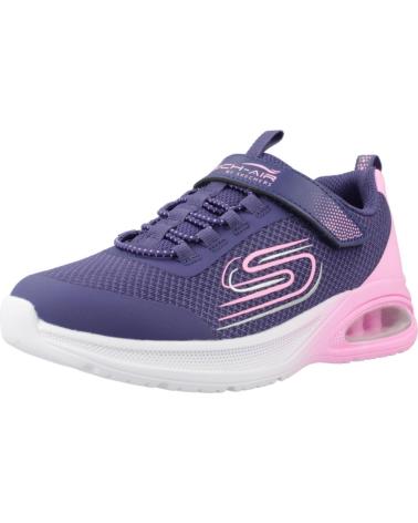 Sneaker für Mädchen SKECHERS ZAPATILLAS NINA MODELO MICROSPEC MAX ADVANCE COLOR AZUL NVPK