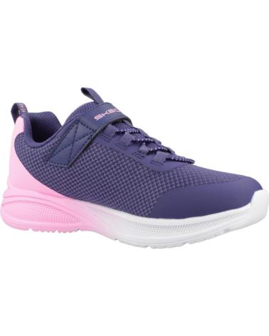 Sneaker für Mädchen SKECHERS ZAPATILLAS NINA MODELO MICROSPEC MAX ADVANCE COLOR AZUL NVPK